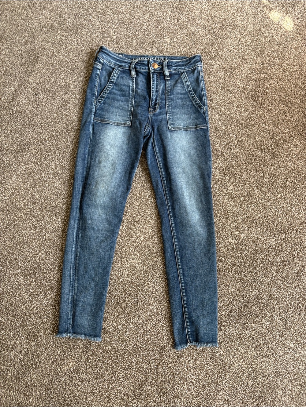 American Eagle Outfitters Medium Blue Skinny Jeans